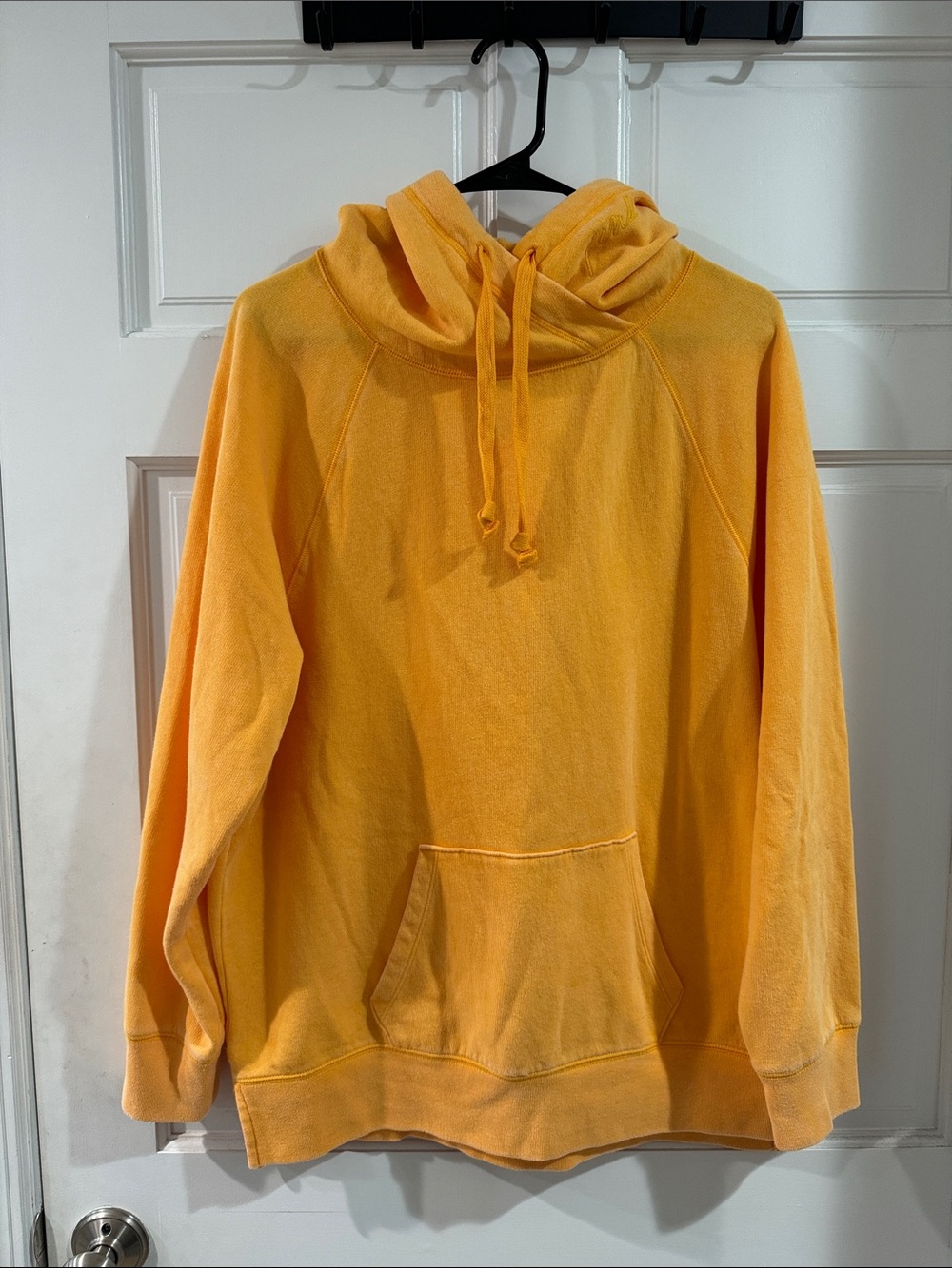 PINK Victoria's Secret Yellow Cowl-Neck Sweatshirt